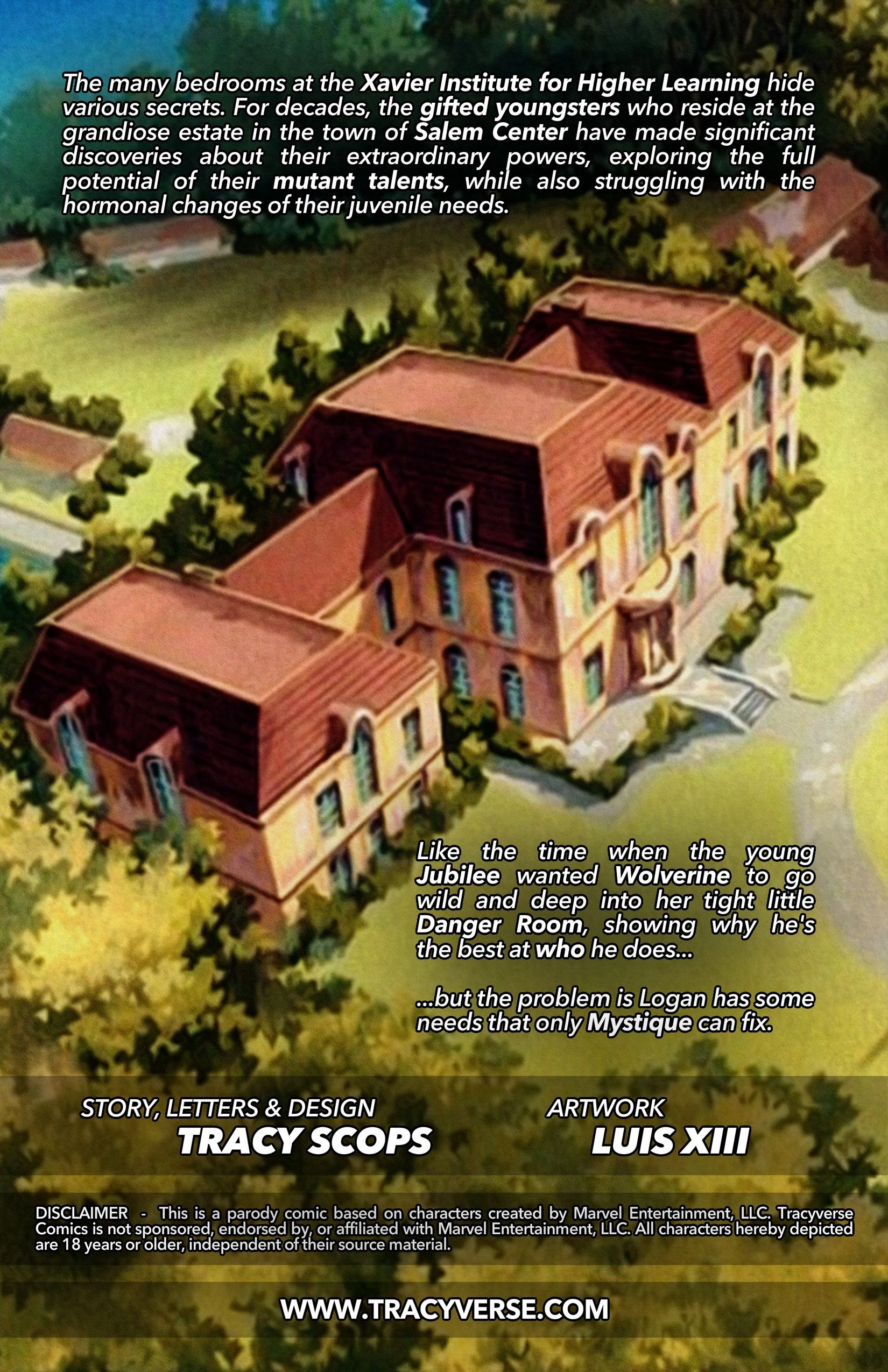 Secret Tales Of The X-Mansion – Intangible Touch (X-Men), Intangible Touch 2, page 2 of 21
