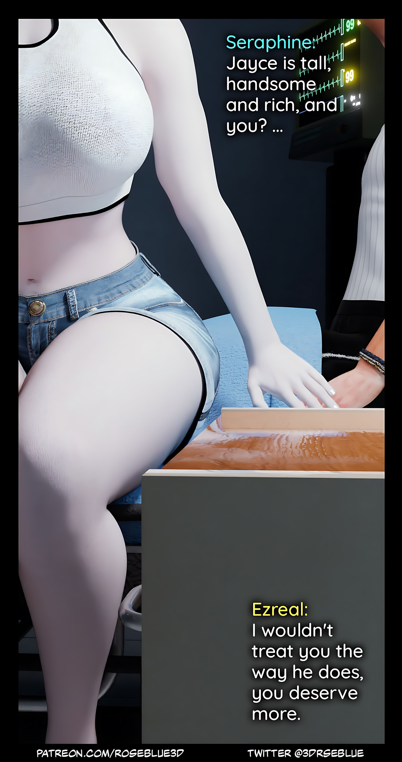 Seraphine Forbidden Love [Rose Blue 3D], Seraphine Forbidden Love - Chapter 2, page 9 of 63