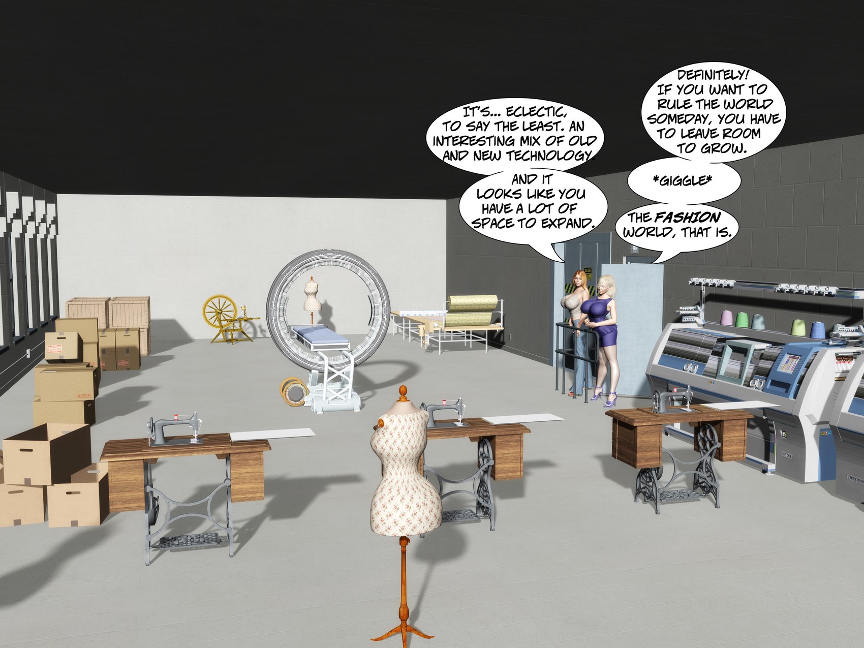 Sheer Madness [Metrobay Comix], Sheer Madness 2, page 7 of 23