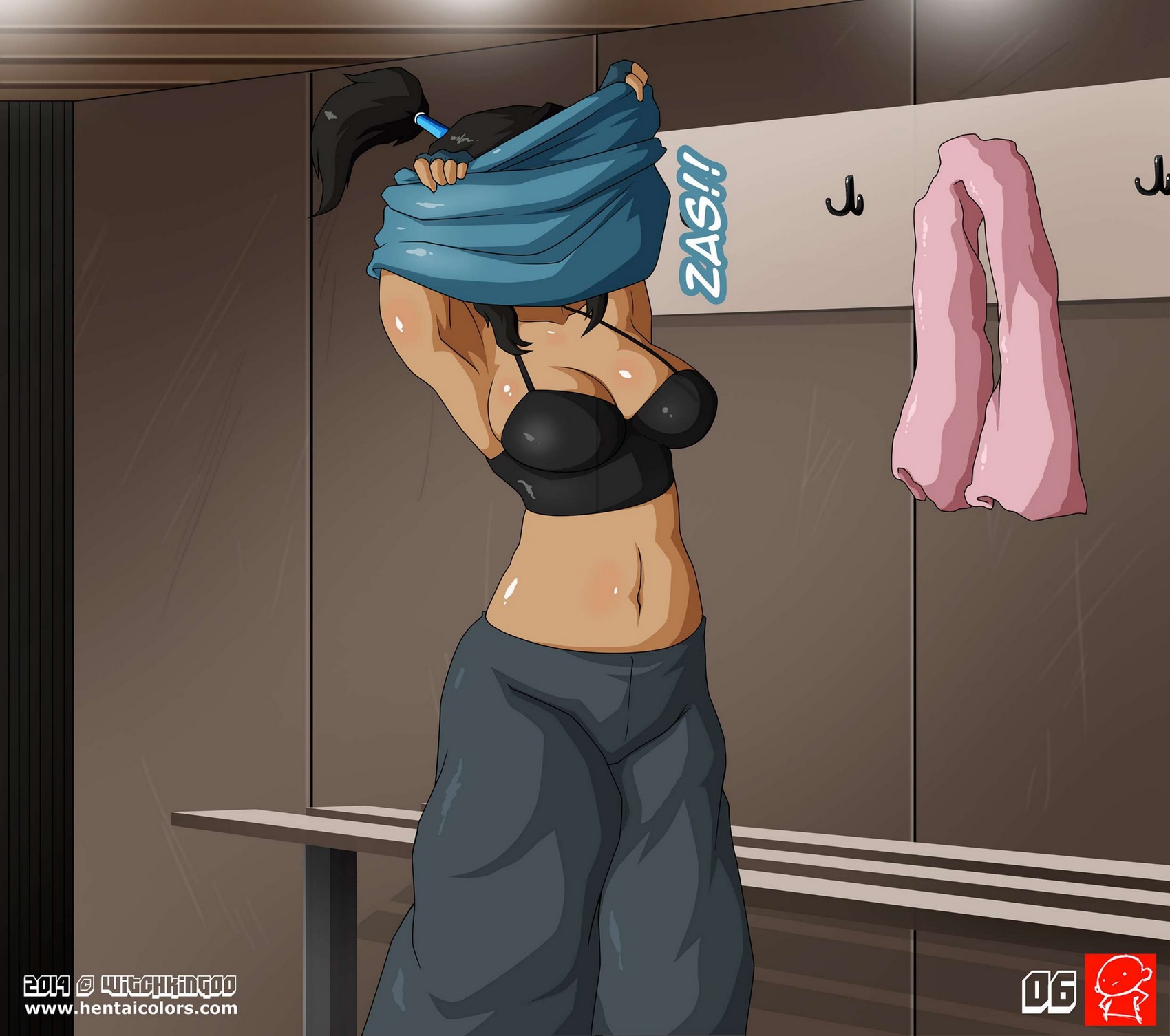 Shower Time [WitchKing00], Shower Time 1, page 7 of 49