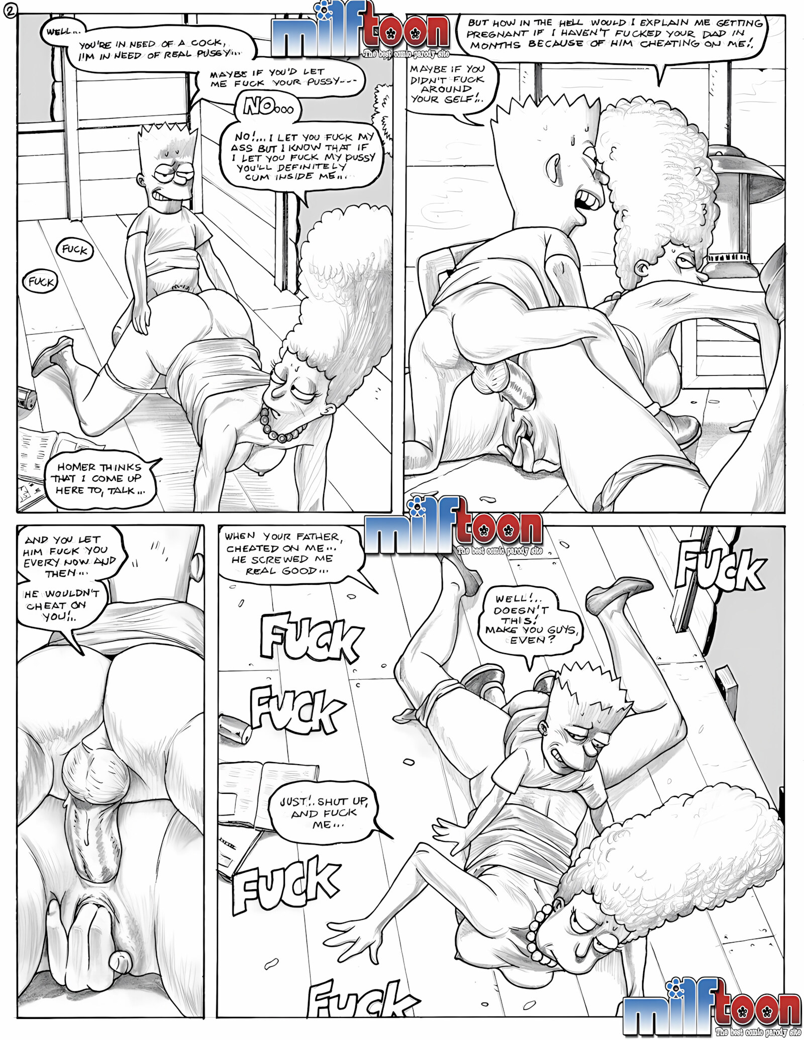 Simpsex [Milftoon], Simpsex, page 2 of 9