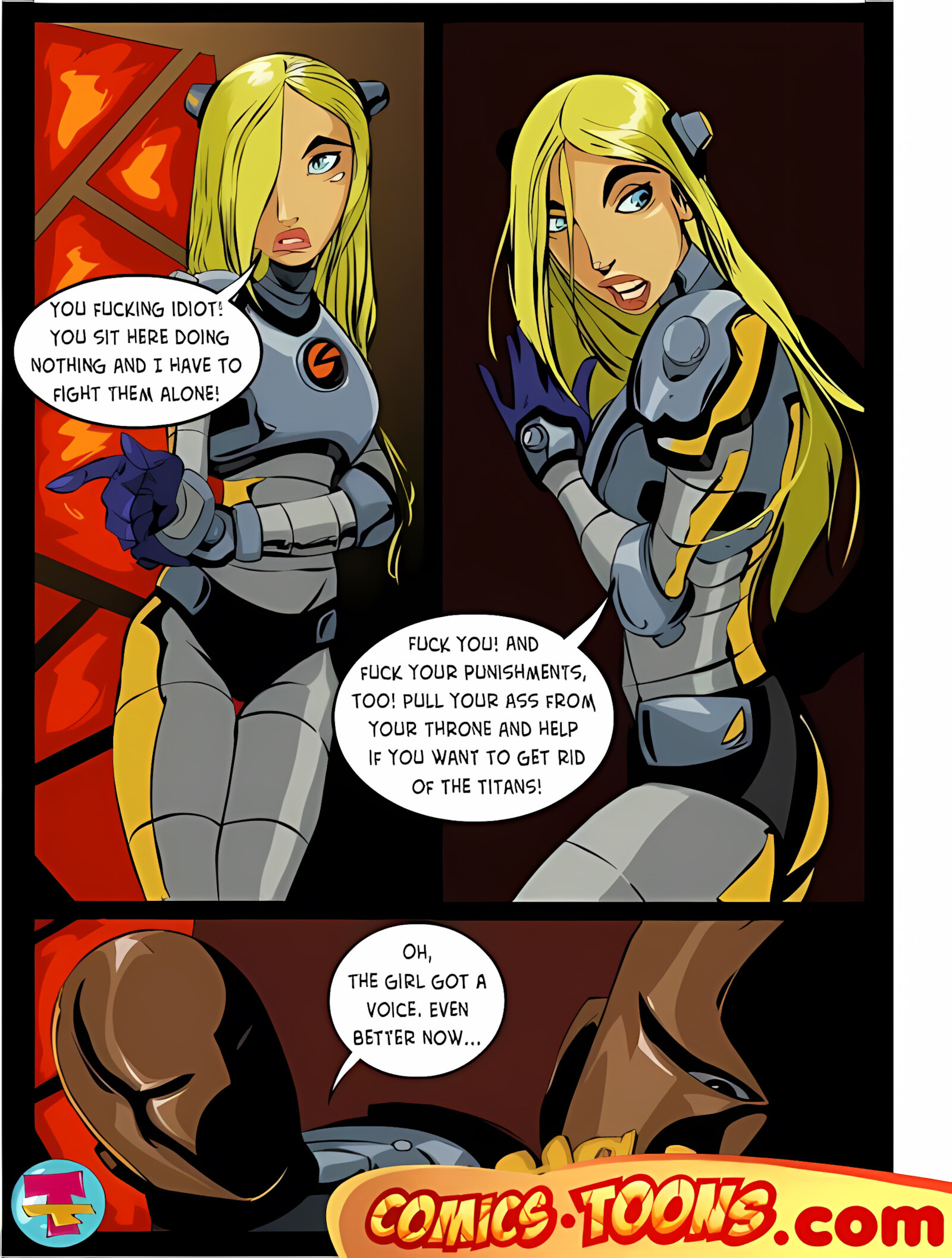 Slade And Terra (Teen Titans) [Okunev], Slade And Terra (Teen Titans), page 3 of 15