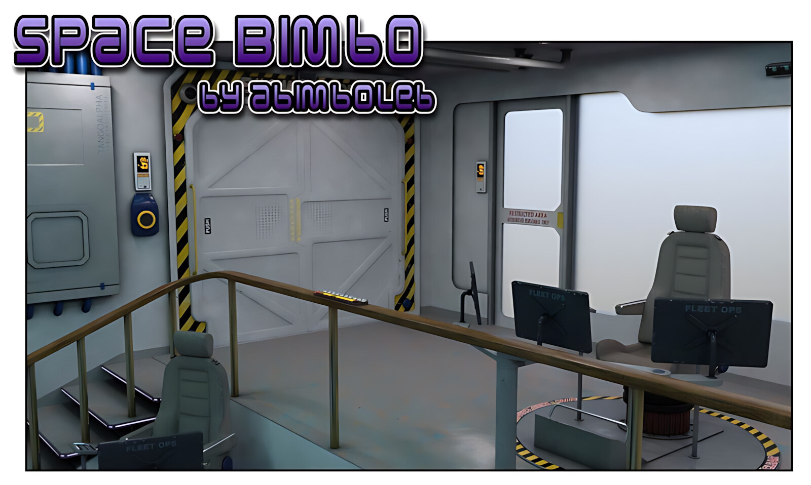 Space Bimbo [ABimboLeb], Space Bimbo, page 1 of 78
