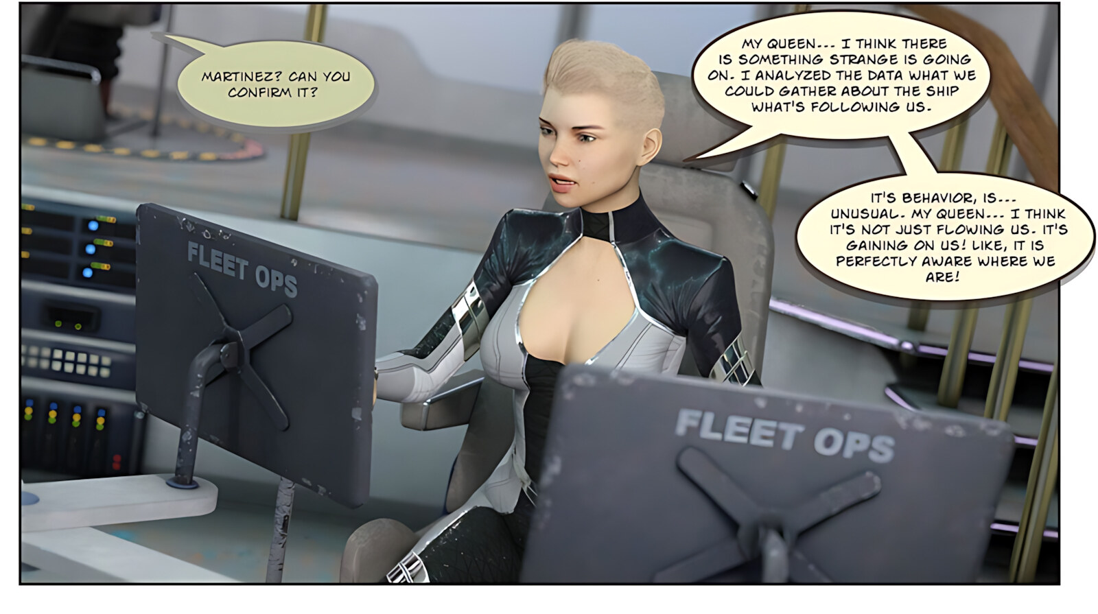 Space Bimbo [ABimboLeb], Space Bimbo, page 11 of 78
