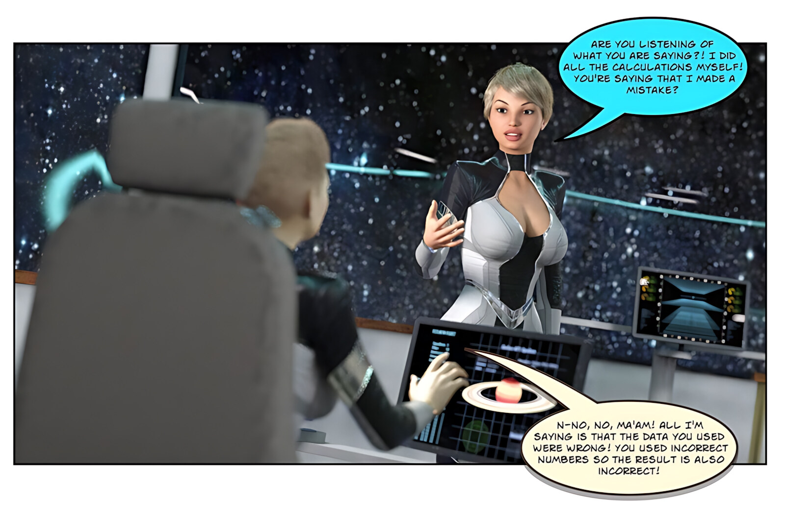 Space Bimbo [ABimboLeb], Space Bimbo, page 13 of 78