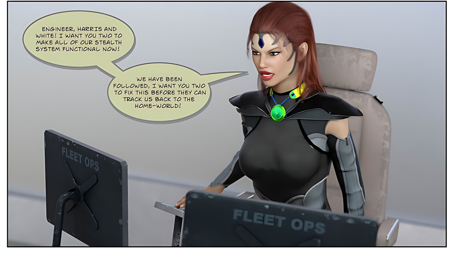 Space Bimbo [ABimboLeb], Space Bimbo, page 19 of 78