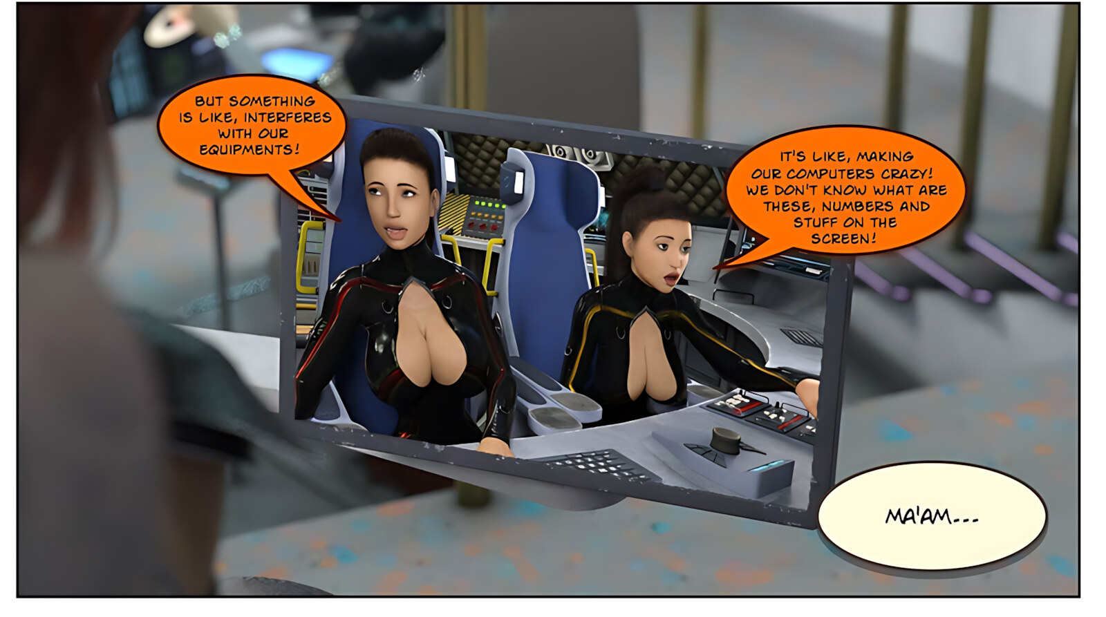 Space Bimbo [ABimboLeb], Space Bimbo, page 21 of 78
