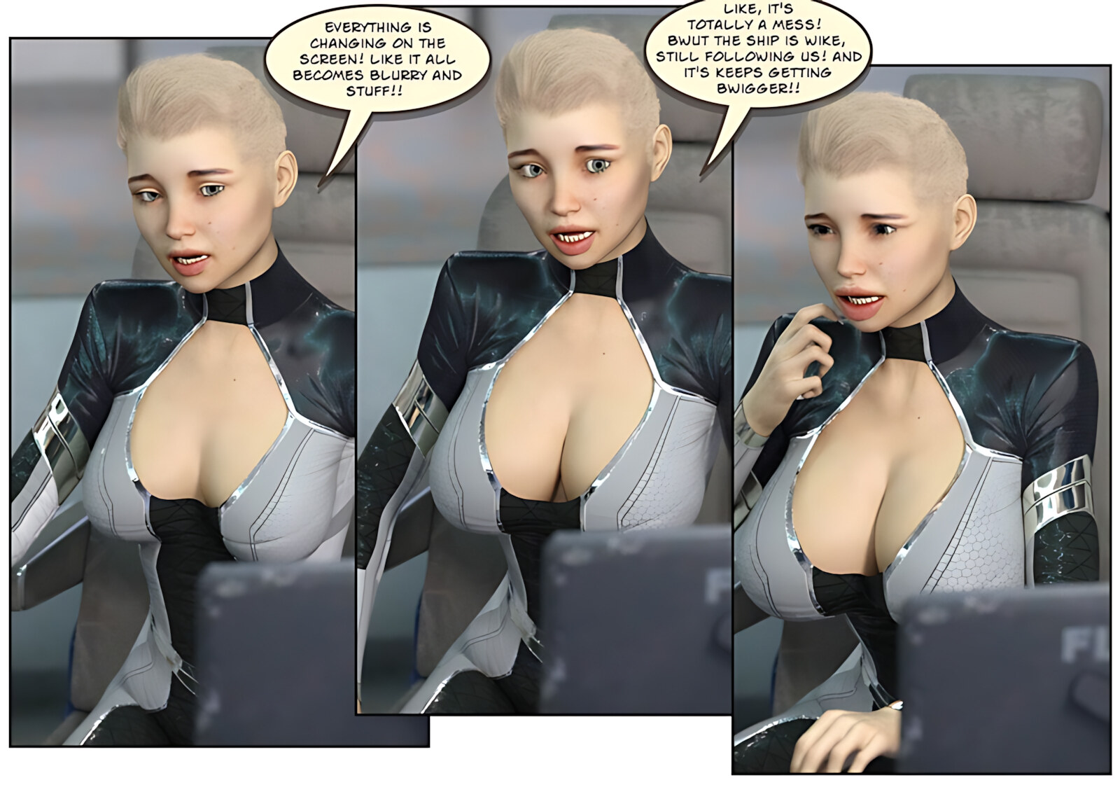 Space Bimbo [ABimboLeb], Space Bimbo, page 22 of 78