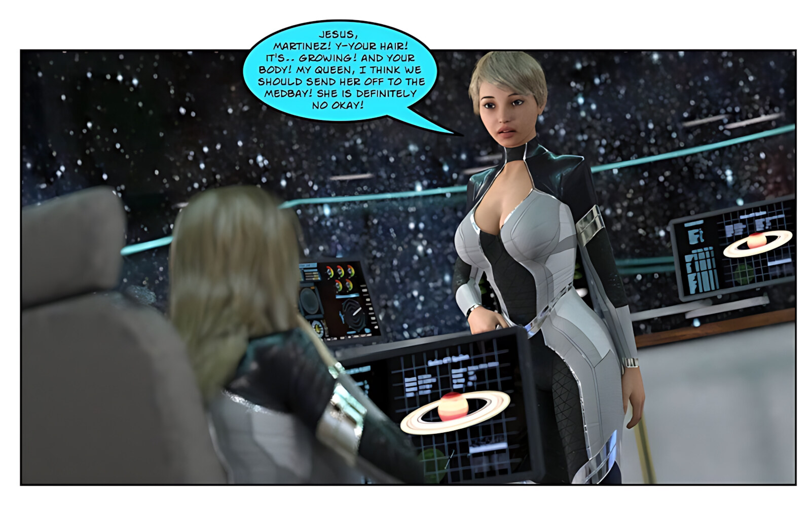 Space Bimbo [ABimboLeb], Space Bimbo, page 23 of 78