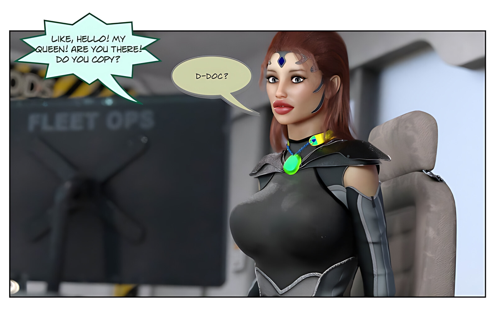 Space Bimbo [ABimboLeb], Space Bimbo, page 35 of 78