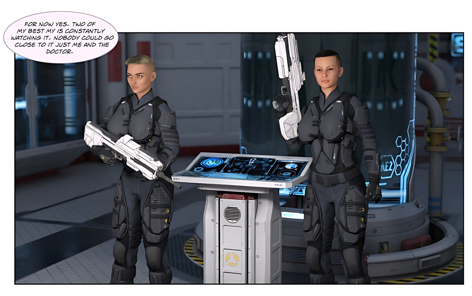 Space Bimbo [ABimboLeb], Space Bimbo, page 5 of 78