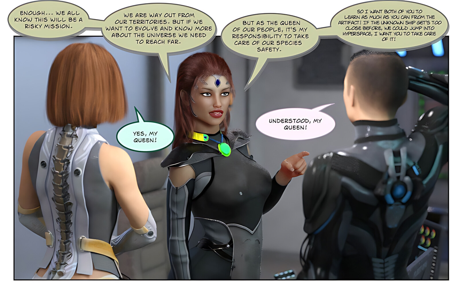 Space Bimbo [ABimboLeb], Space Bimbo, page 6 of 78