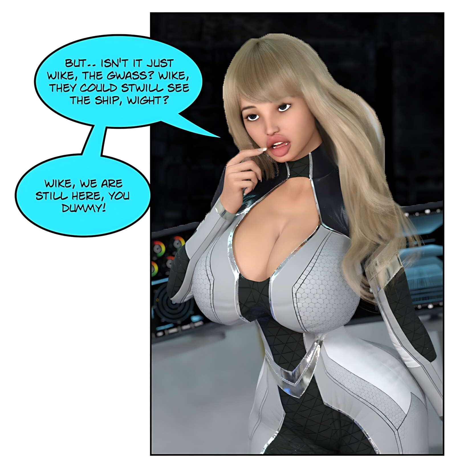 Space Bimbo [ABimboLeb], Space Bimbo, page 59 of 78
