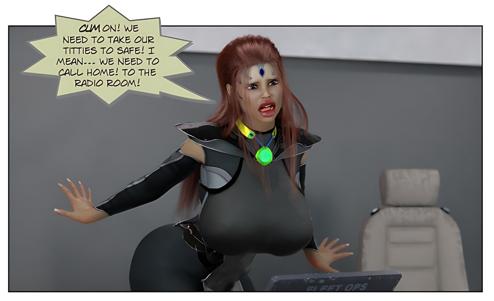 Space Bimbo [ABimboLeb], Space Bimbo, page 61 of 78