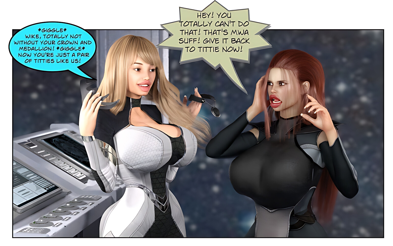 Space Bimbo [ABimboLeb], Space Bimbo, page 69 of 78