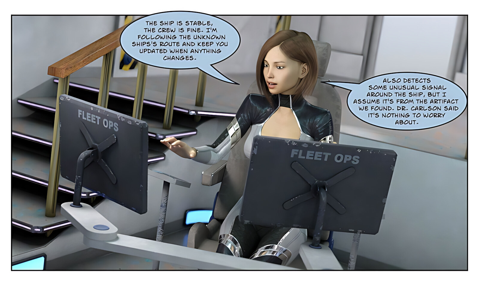 Space Bimbo [ABimboLeb], Space Bimbo, page 10 of 78