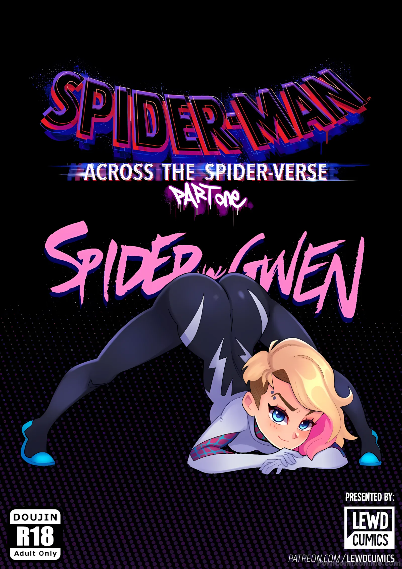 Spiderman – Miles x Gwen, ( Spiderman) Across The Spider Verse - Miles x Gwen, page 1 of 7