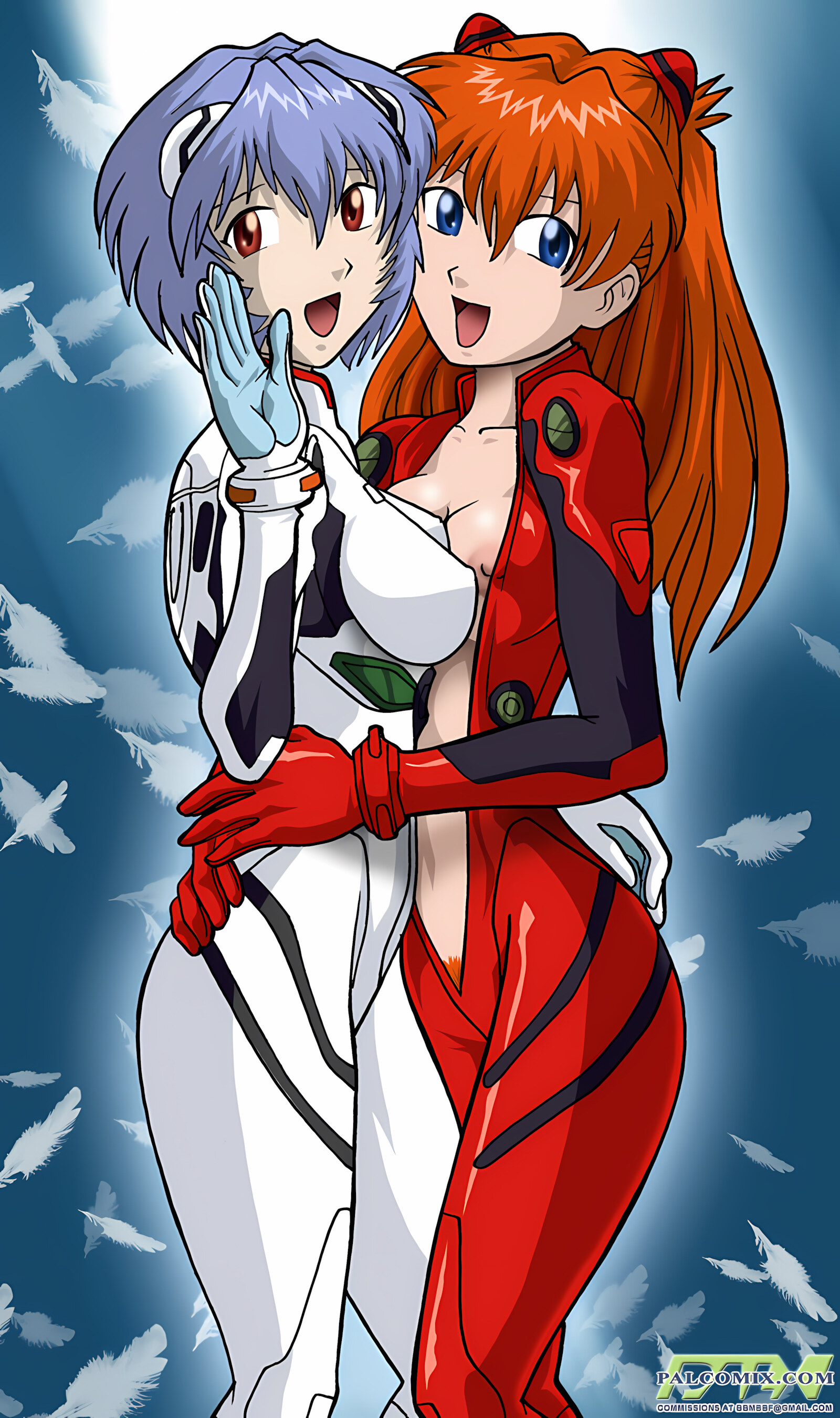 Asuka’s and Friends – Rei Ayanami [Palcomix], Asuka's and Friends - Rei Ayanami, page 2 of 23