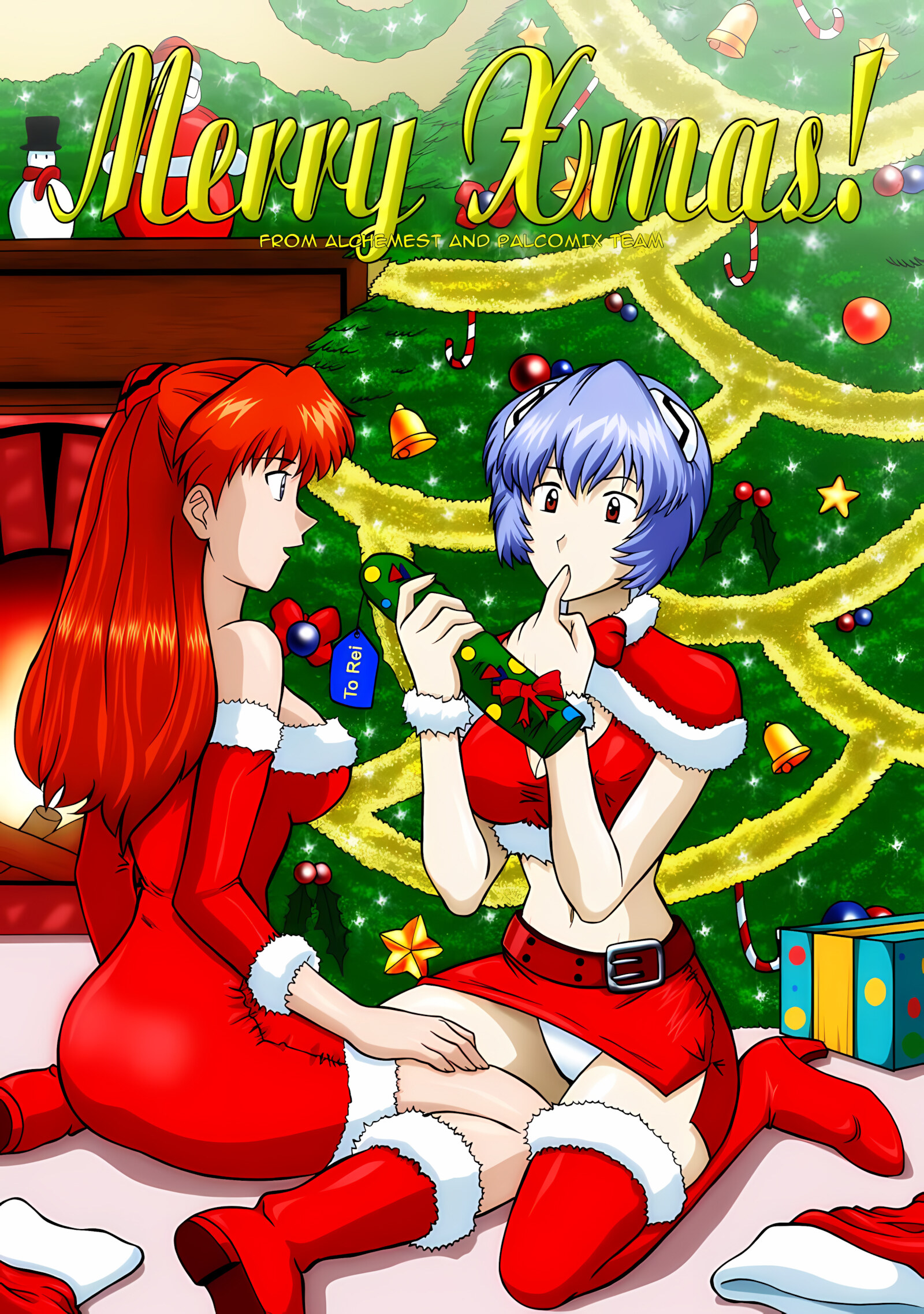 Asuka’s and Friends – Rei Ayanami [Palcomix], Asuka's and Friends - Rei Ayanami, page 12 of 23