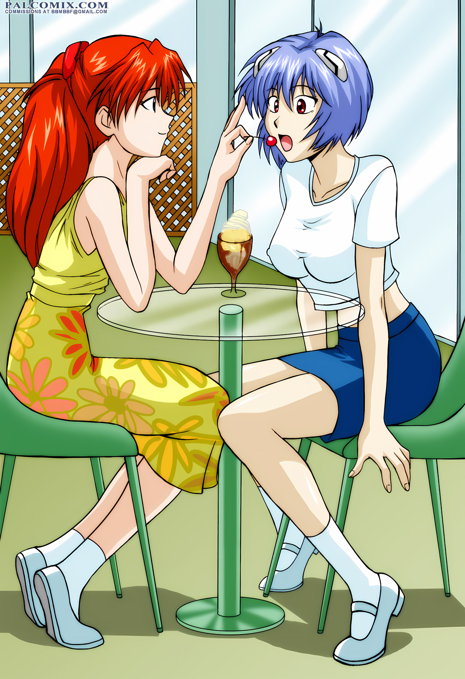 Asuka’s and Friends – Rei Ayanami [Palcomix], Asuka's and Friends - Rei Ayanami, page 15 of 23