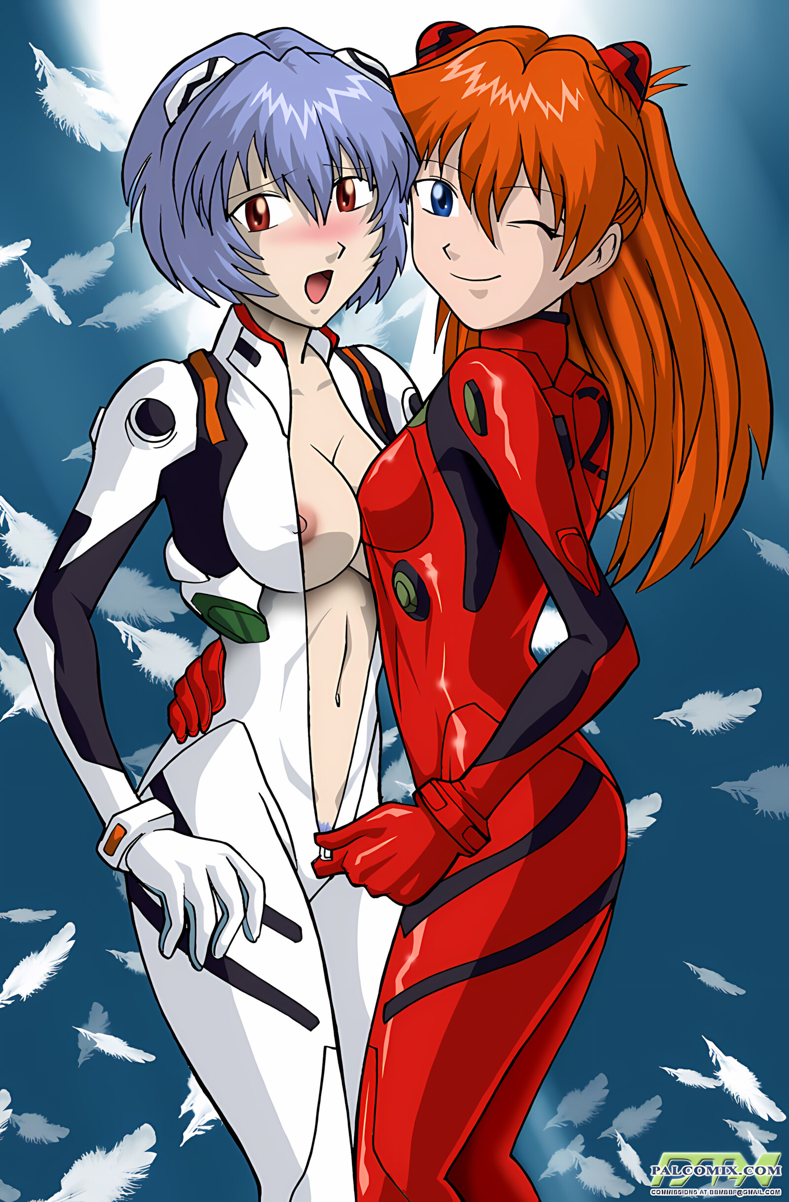 Asuka’s and Friends – Rei Ayanami [Palcomix], Asuka's and Friends - Rei Ayanami, page 3 of 23