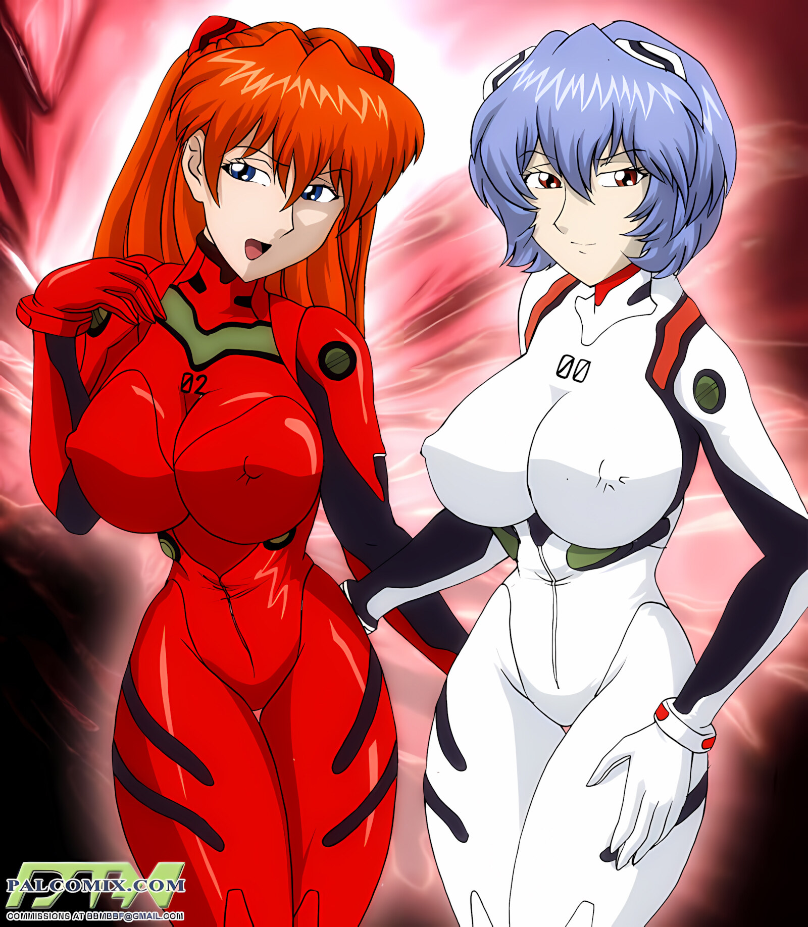 Asuka’s and Friends – Rei Ayanami [Palcomix], Asuka's and Friends - Rei Ayanami, page 21 of 23