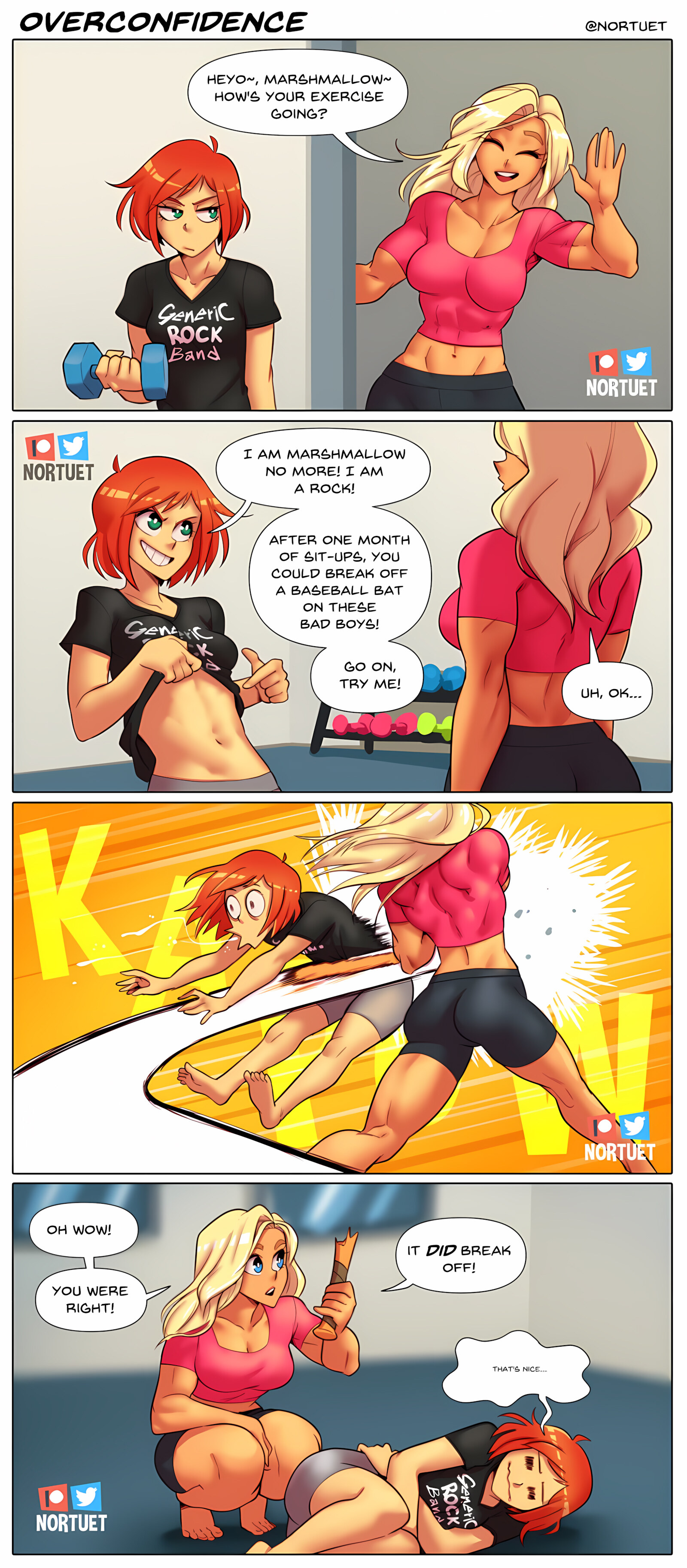Tara & Beverly – 4koma [Nortuet], Tara & Beverly – 4koma, page 2 of 111