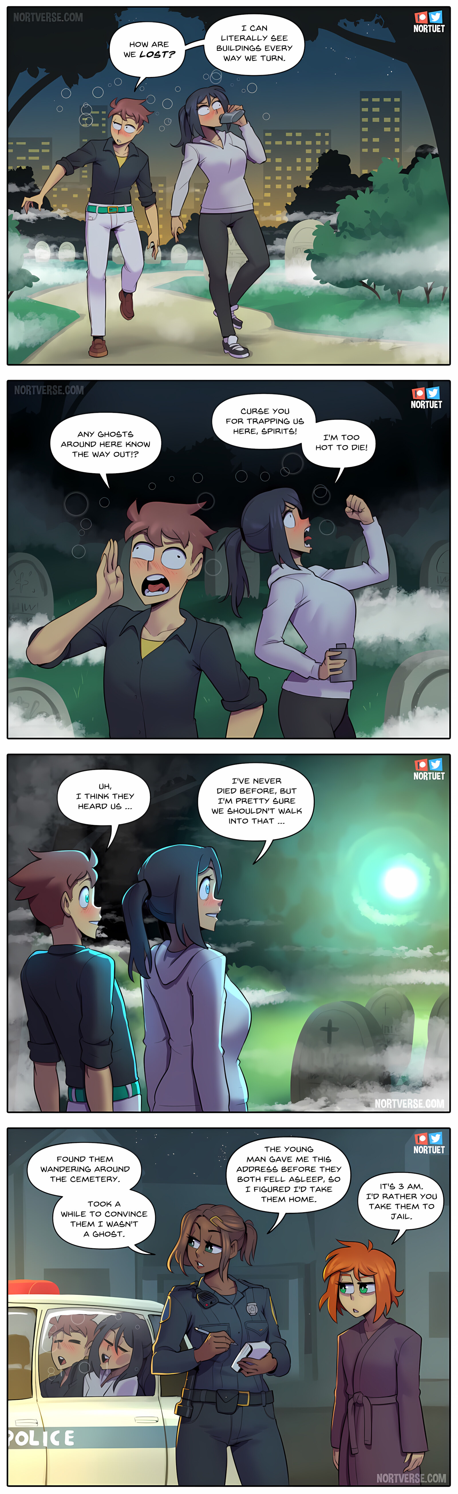 Tara & Beverly – 4koma [Nortuet], Tara & Beverly – 4koma, page 102 of 111