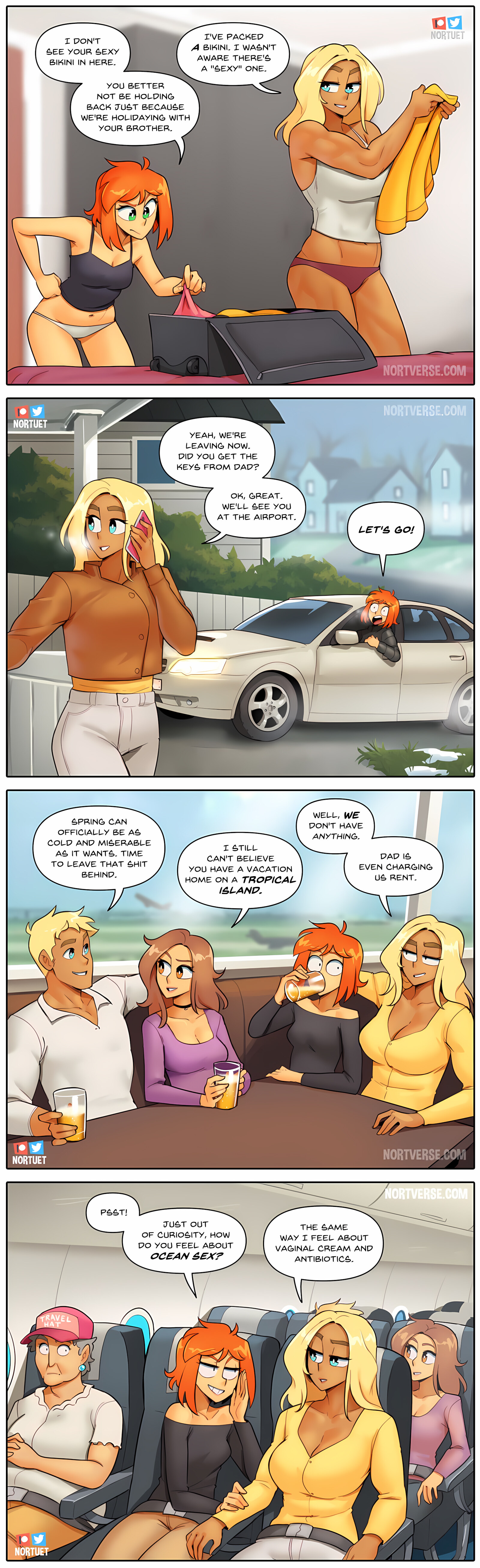 Tara & Beverly – 4koma [Nortuet], Tara & Beverly – 4koma, page 103 of 111