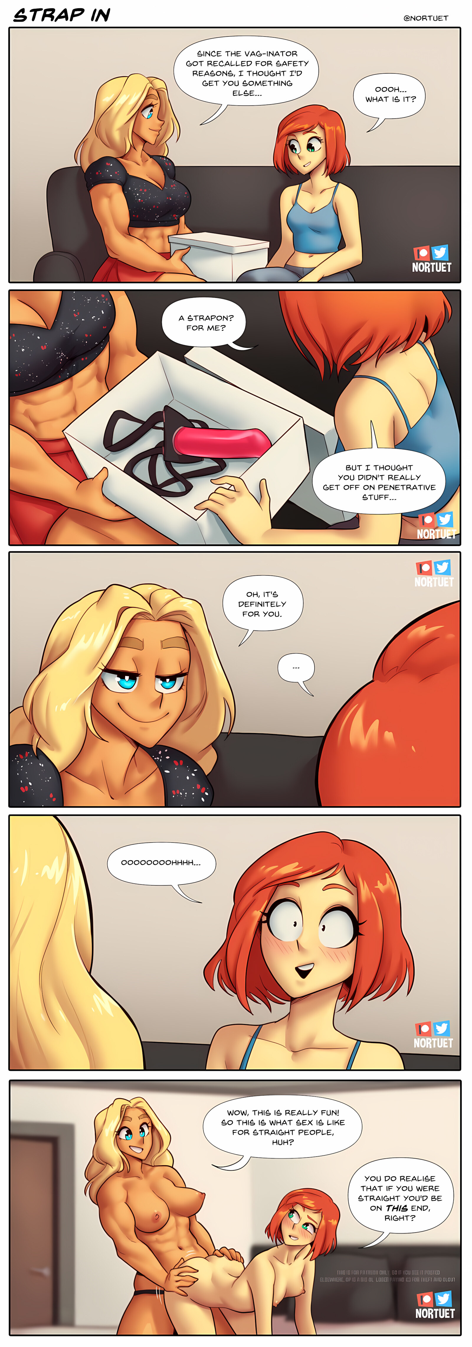 Tara & Beverly – 4koma [Nortuet], Tara & Beverly – 4koma, page 19 of 111