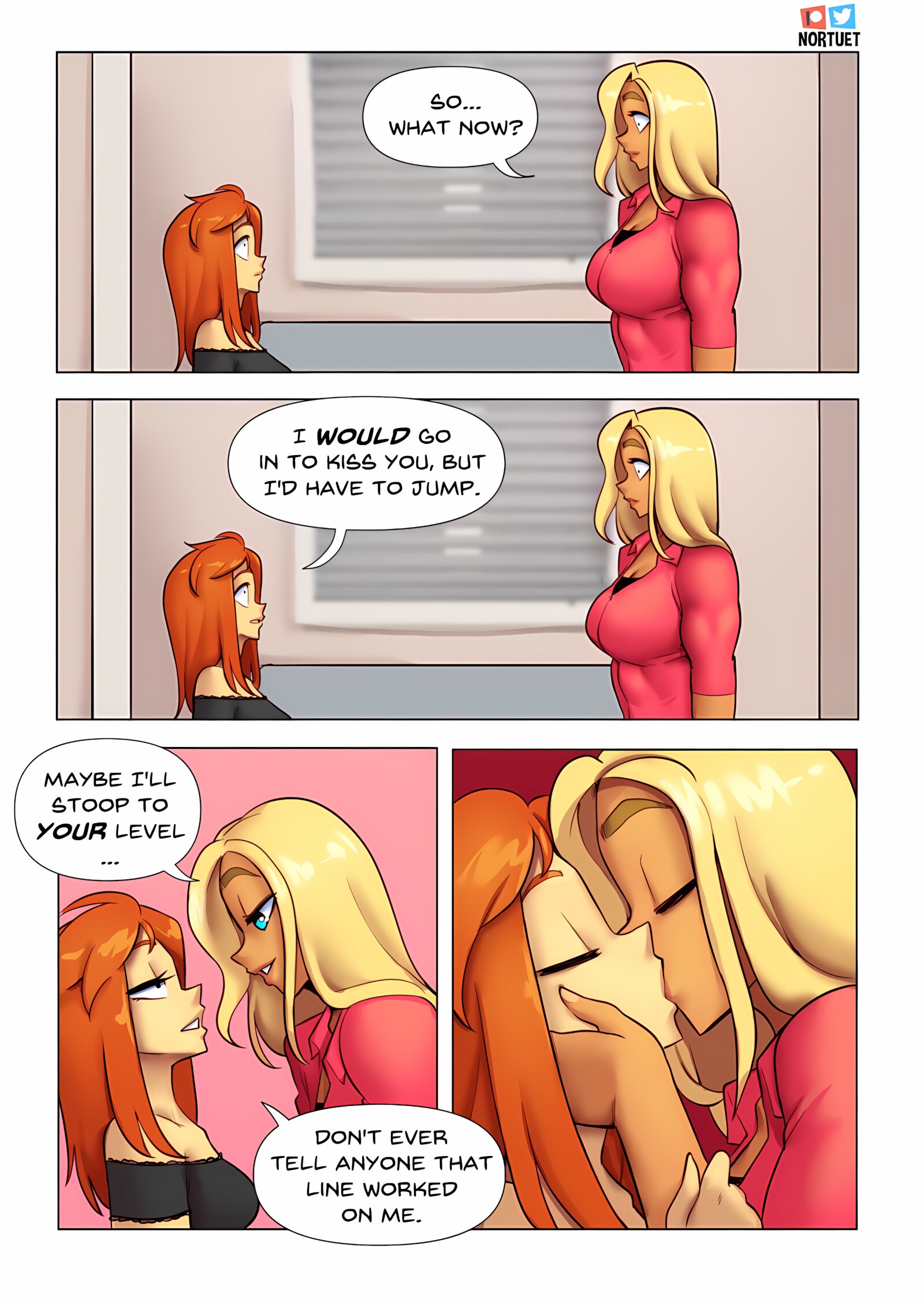 Tara & Beverly – 4koma [Nortuet], Tara & Beverly – 4koma, page 39 of 111