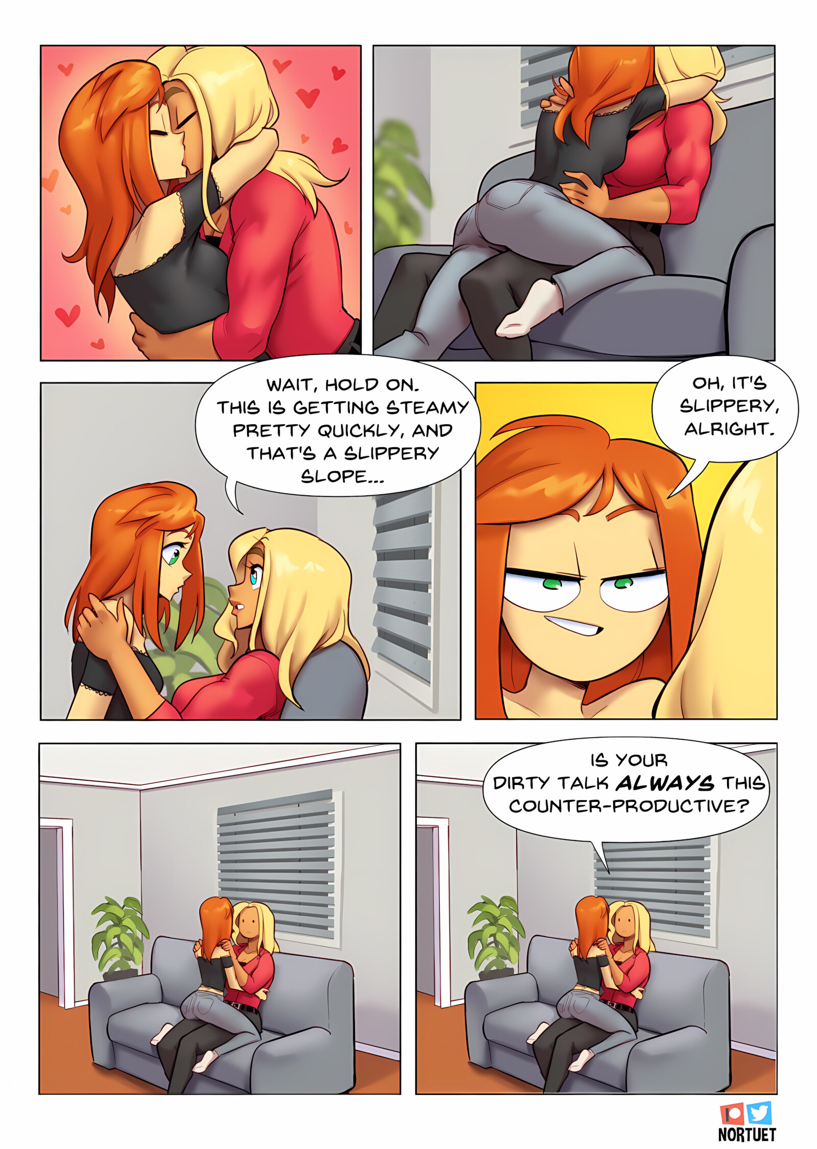Tara & Beverly – 4koma [Nortuet], Tara & Beverly – 4koma, page 40 of 111