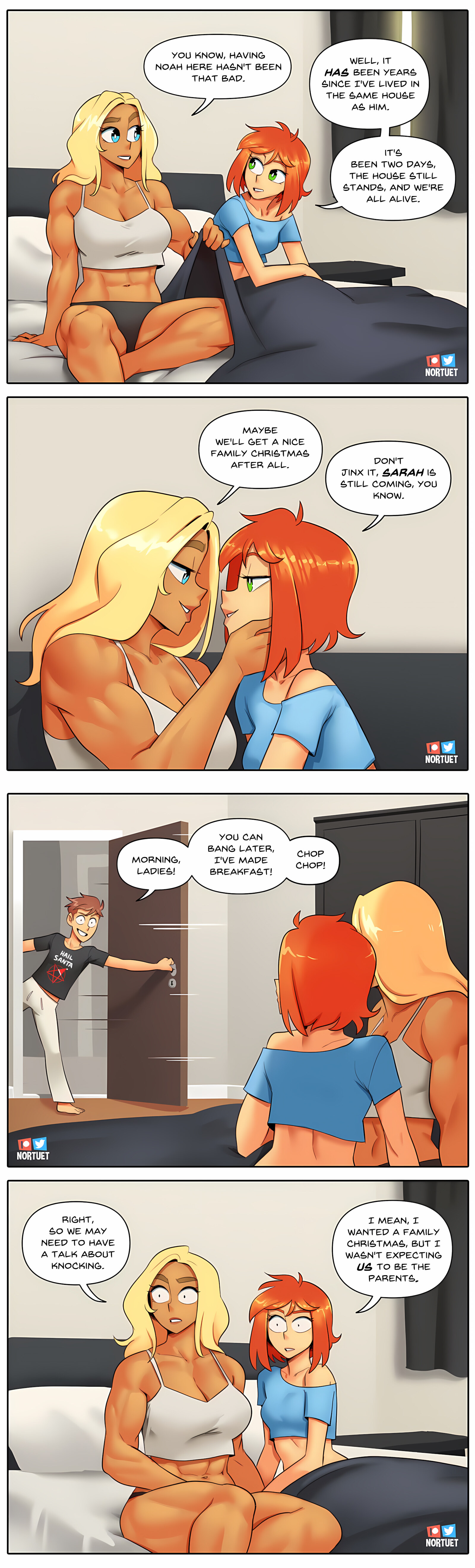 Tara & Beverly – 4koma [Nortuet], Tara & Beverly – 4koma, page 79 of 111