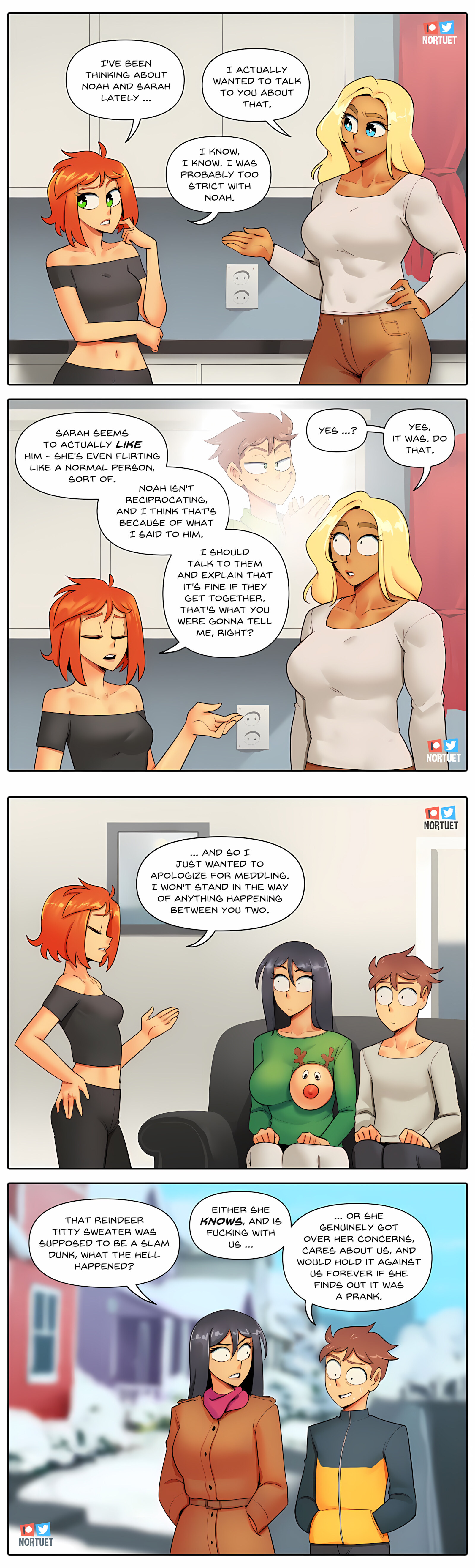 Tara & Beverly – 4koma [Nortuet], Tara & Beverly – 4koma, page 84 of 111