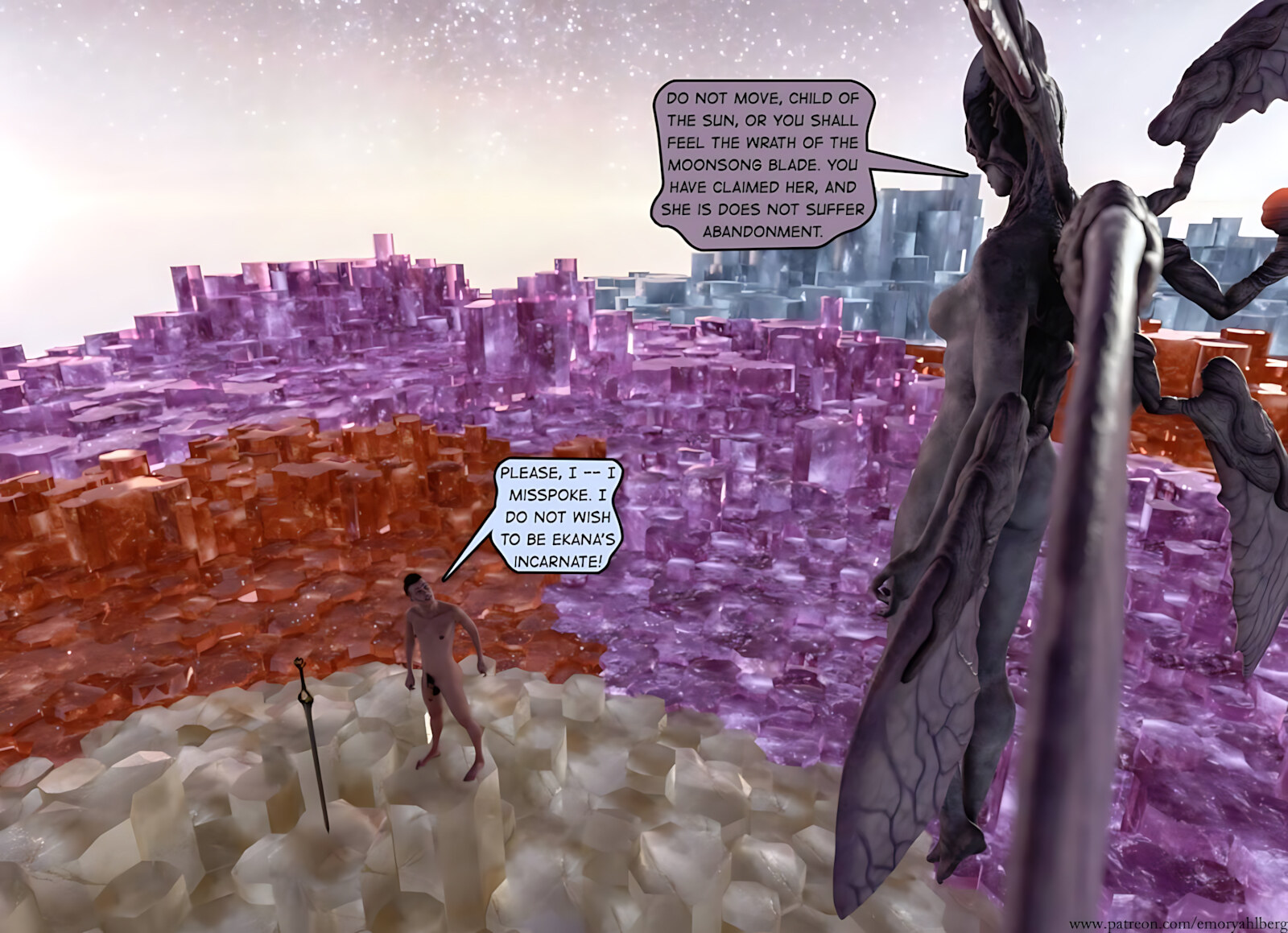 The Dawnlands – Moonsong [Emory Ahlberg], The Dawnlands - Moonsong 3, page 4 of 39