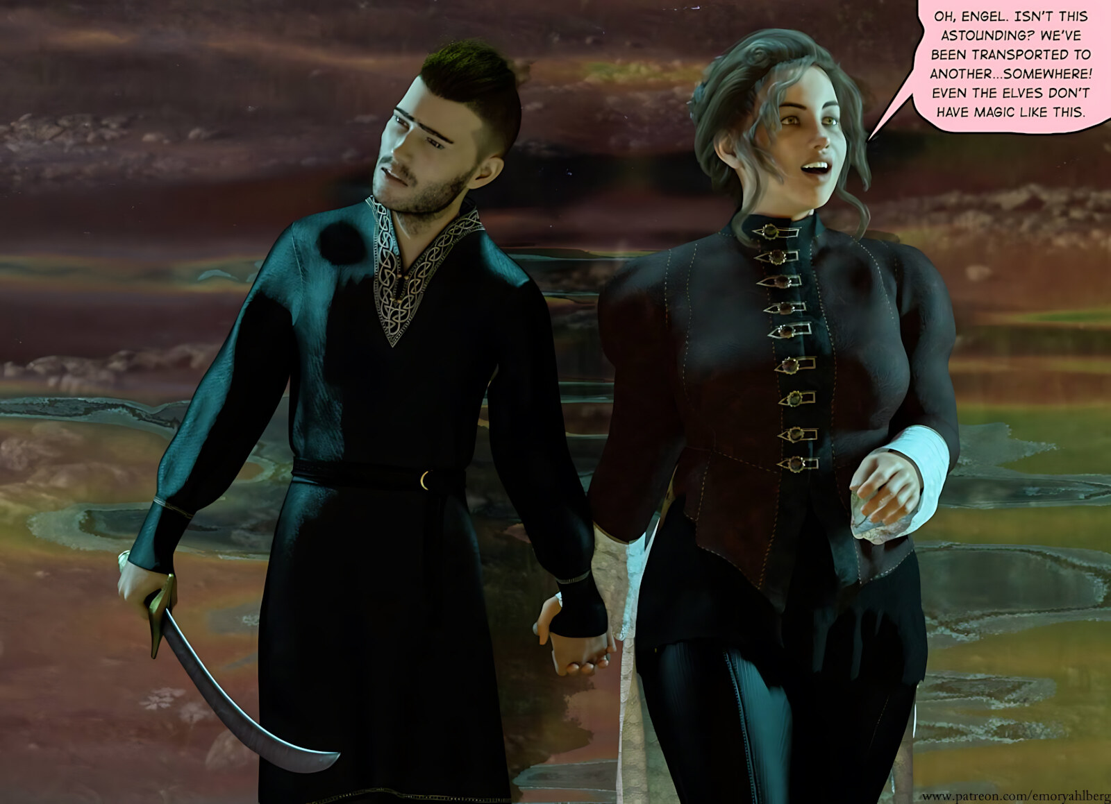 The Dawnlands – Moonsong [Emory Ahlberg], The Dawnlands - Moonsong 2, page 2 of 39
