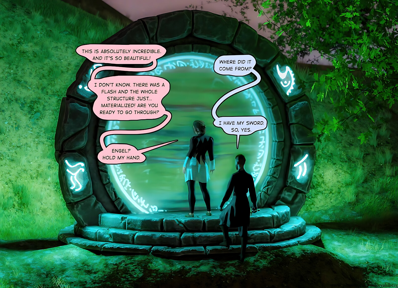 The Dawnlands – Moonsong [Emory Ahlberg], The Dawnlands - Moonsong 1, page 14 of 15