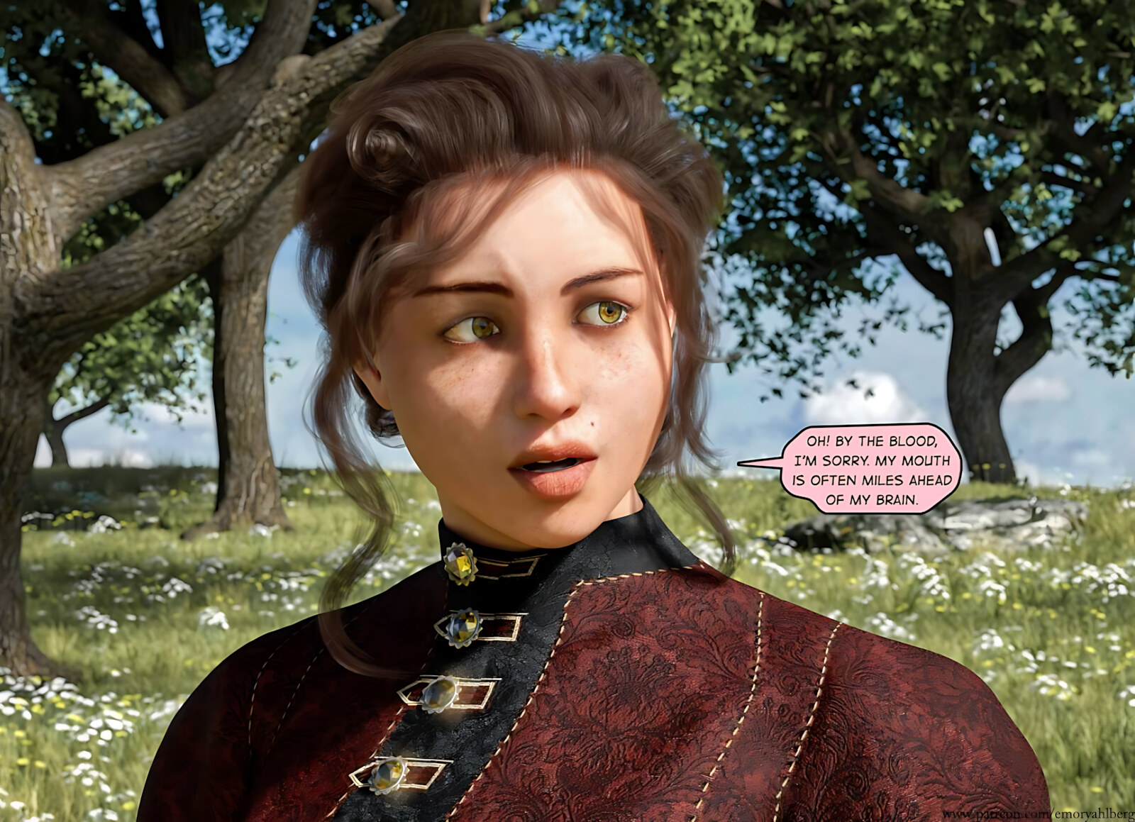 The Dawnlands – Moonsong [Emory Ahlberg], The Dawnlands - Moonsong 1, page 6 of 15