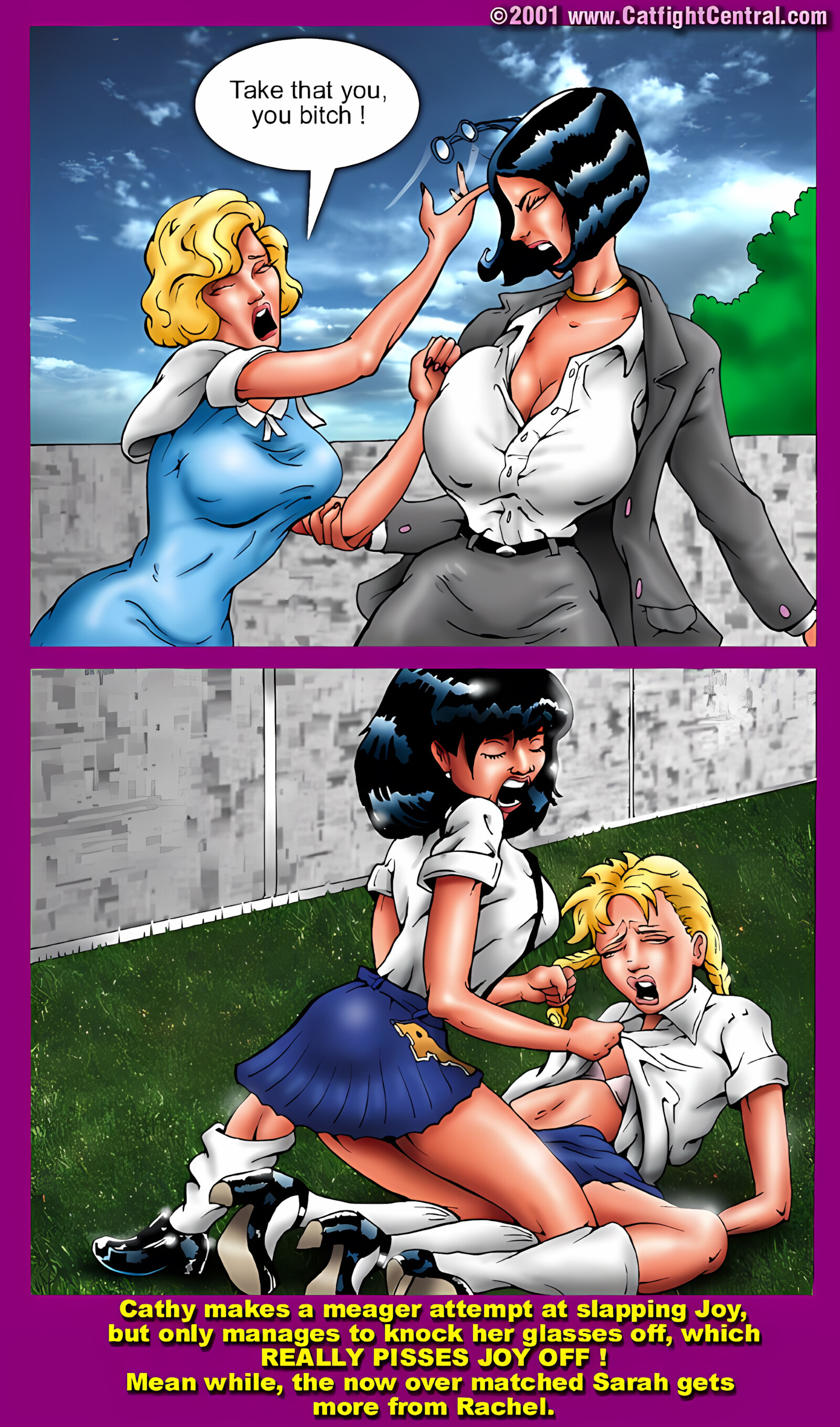 The Girls of Rival High [Smudge], The Girls of Rival High, page 4 of 11