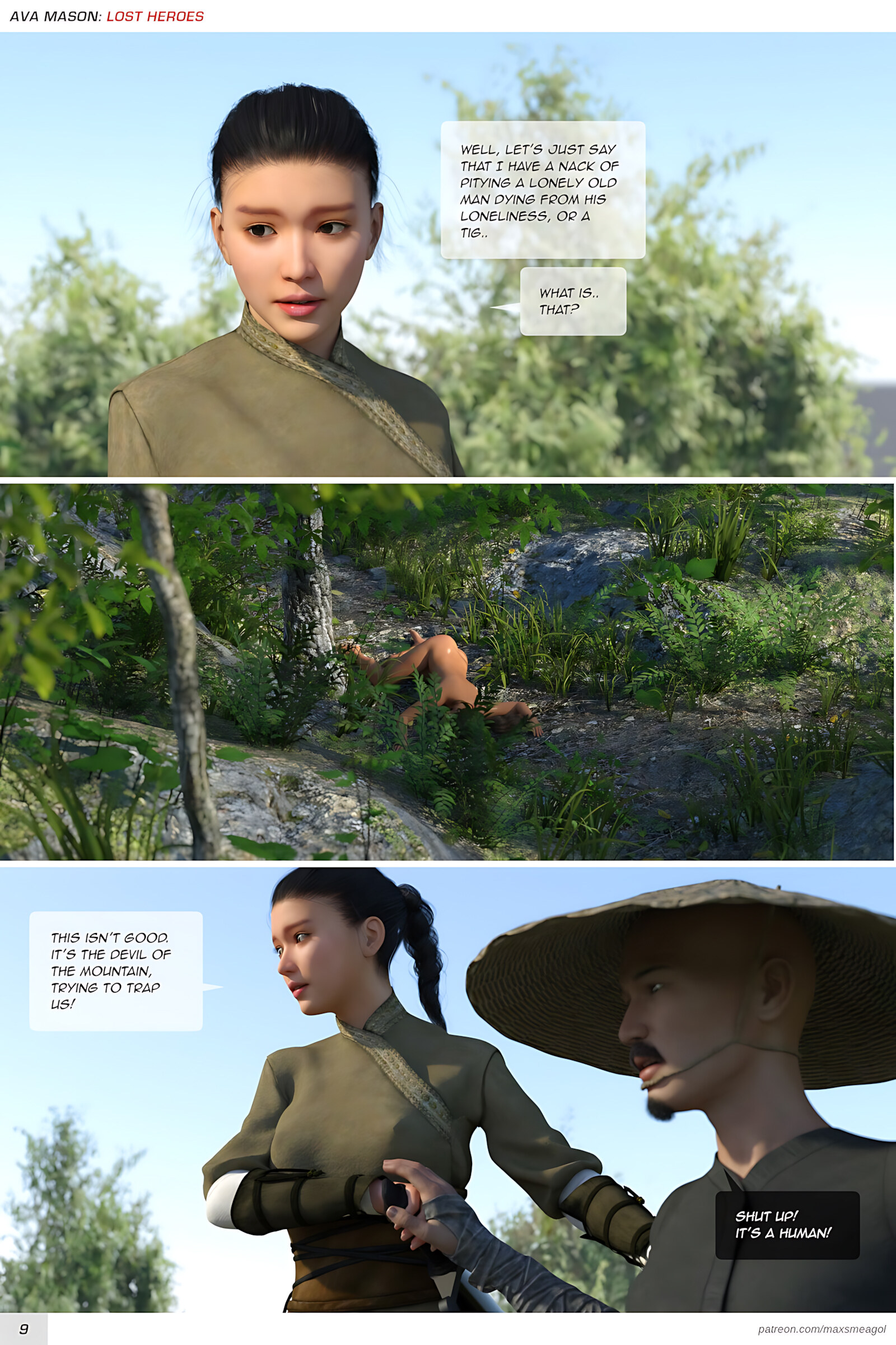 Ava Mason Lost Heroes [MaxSmeagol], Ava Mason Lost Heroes, page 10 of 15