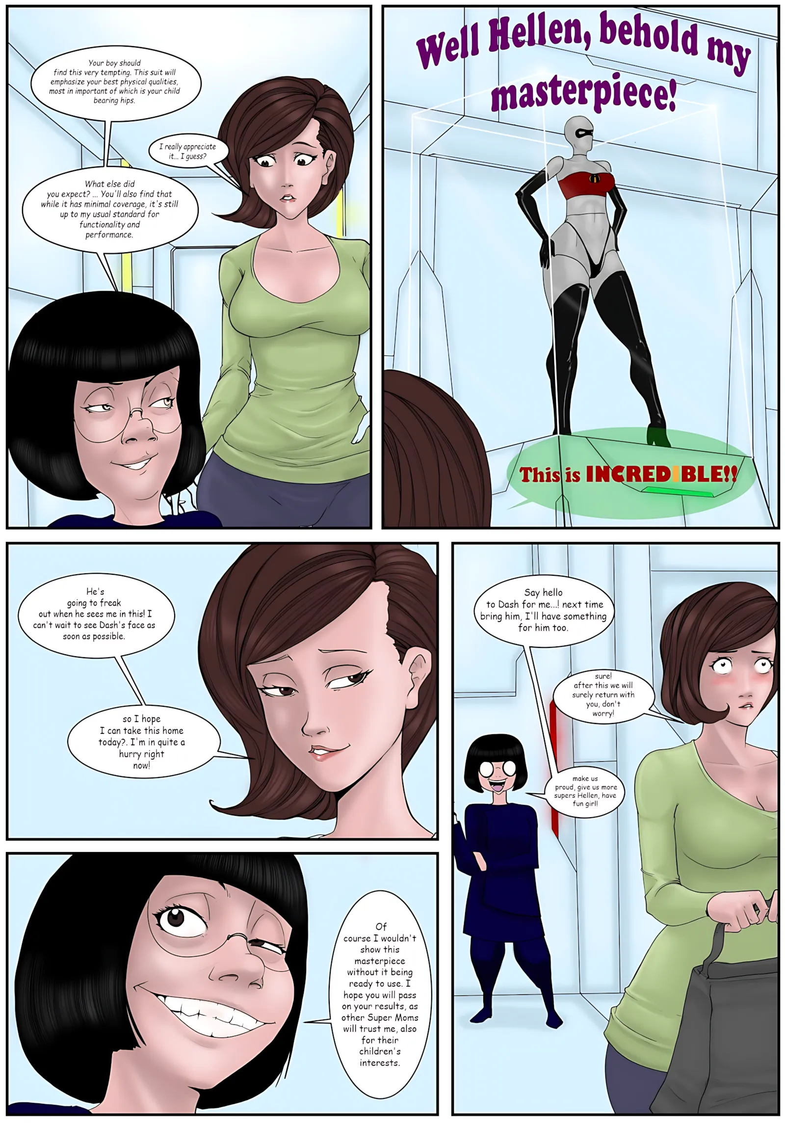 The IncredibleXXX [The Incredibles], 1. The IncredibleXXX [OldFlameShotgun], page 2 of 20