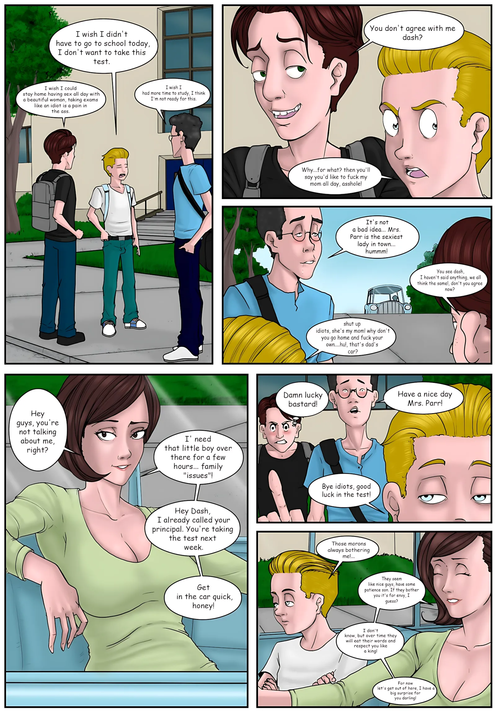 The IncredibleXXX [The Incredibles], 1. The IncredibleXXX [OldFlameShotgun], page 3 of 20
