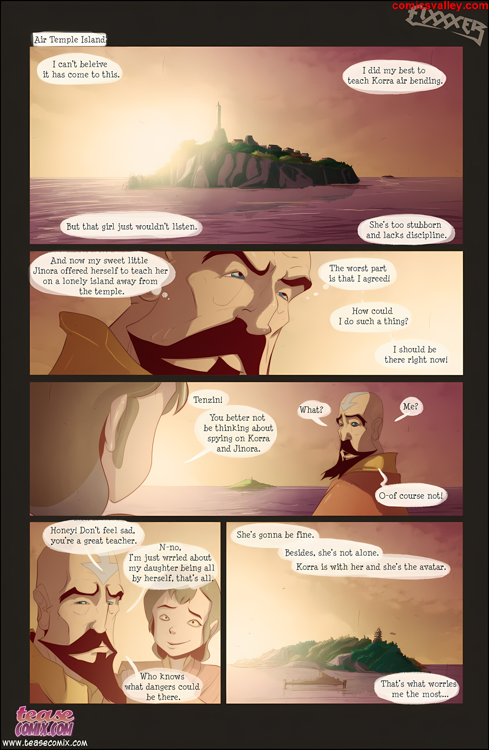 The Legend of Korra – Under my Thumb [Tease Comix], The Legend of Korra - Under my Thumb, page 2 of 68