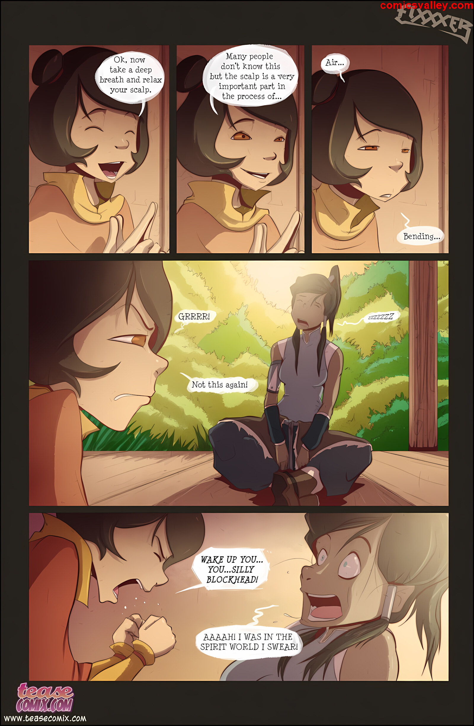 The Legend of Korra – Under my Thumb [Tease Comix], The Legend of Korra - Under my Thumb, page 12 of 68