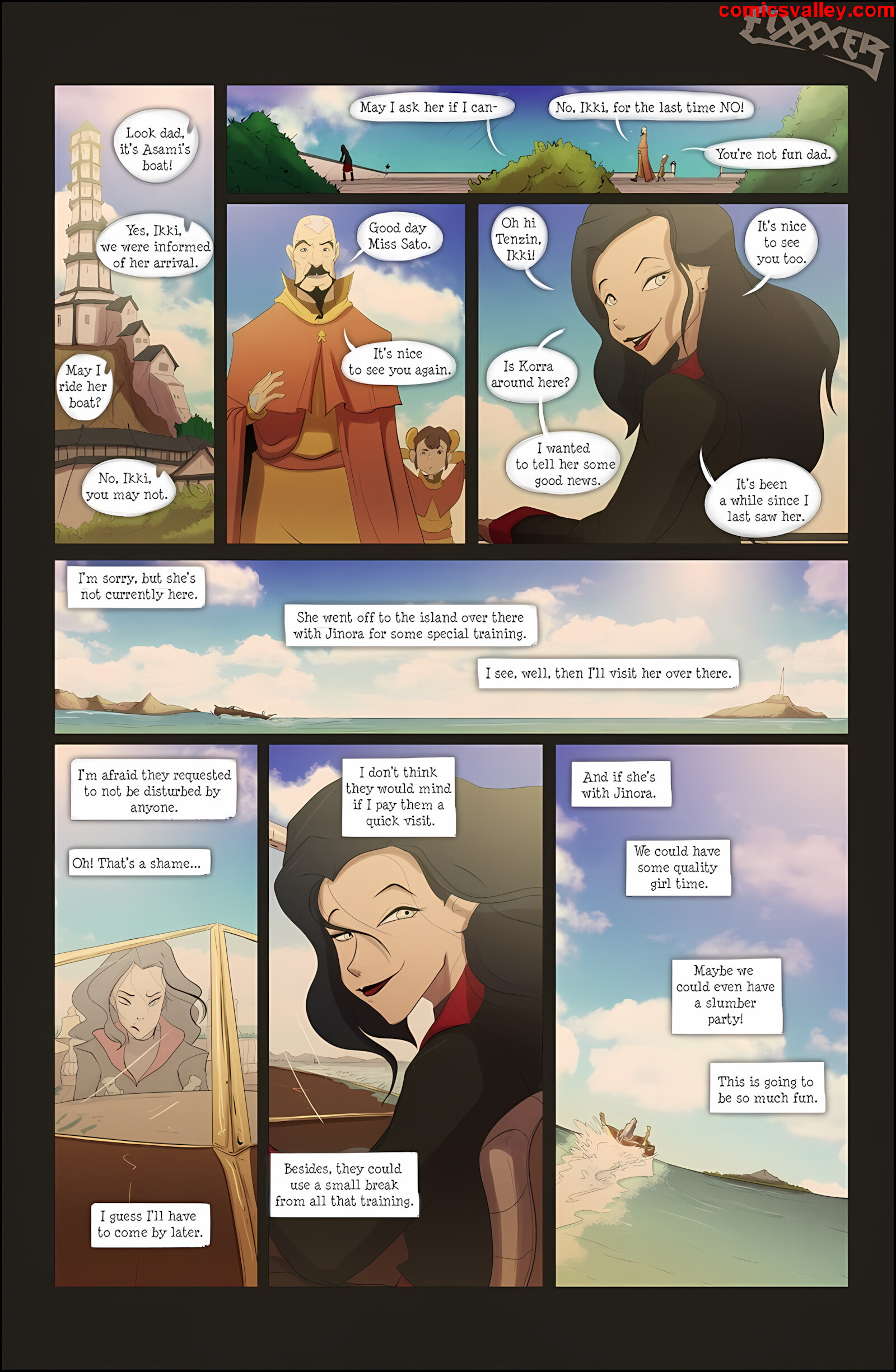 The Legend of Korra – Under my Thumb [Tease Comix], The Legend of Korra - Under my Thumb, page 22 of 68