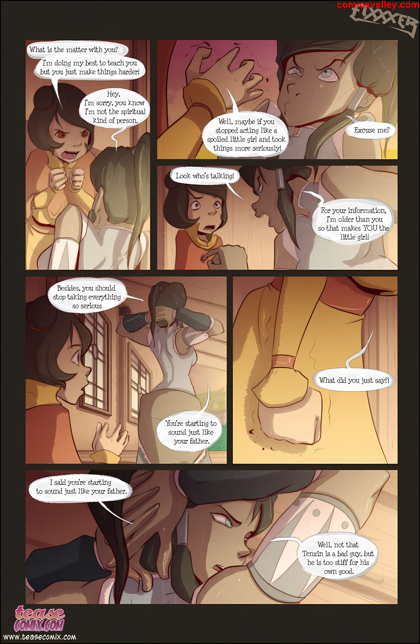 The Legend of Korra – Under my Thumb [Tease Comix], The Legend of Korra - Under my Thumb, page 23 of 68