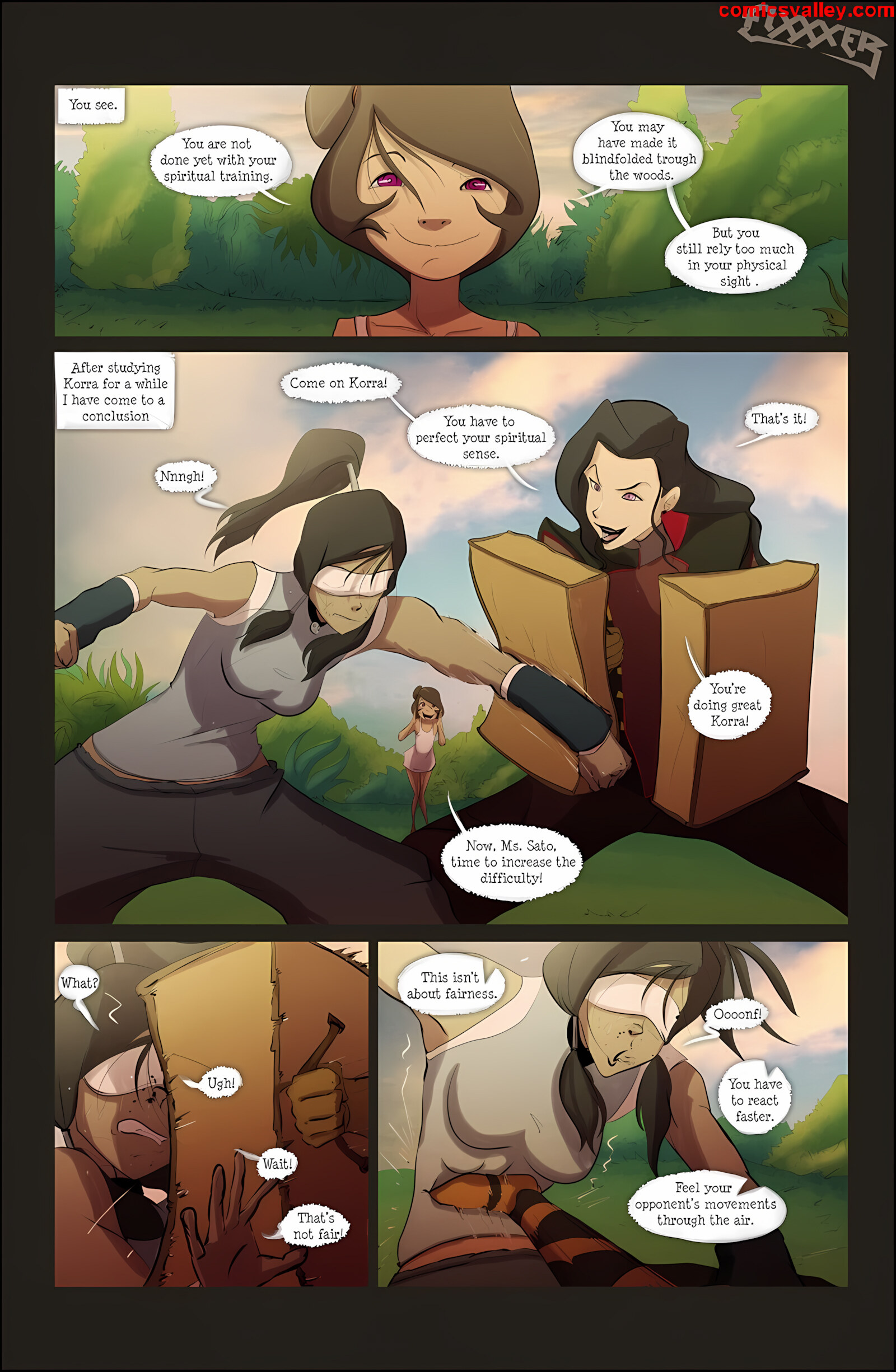 The Legend of Korra – Under my Thumb [Tease Comix], The Legend of Korra - Under my Thumb, page 30 of 68
