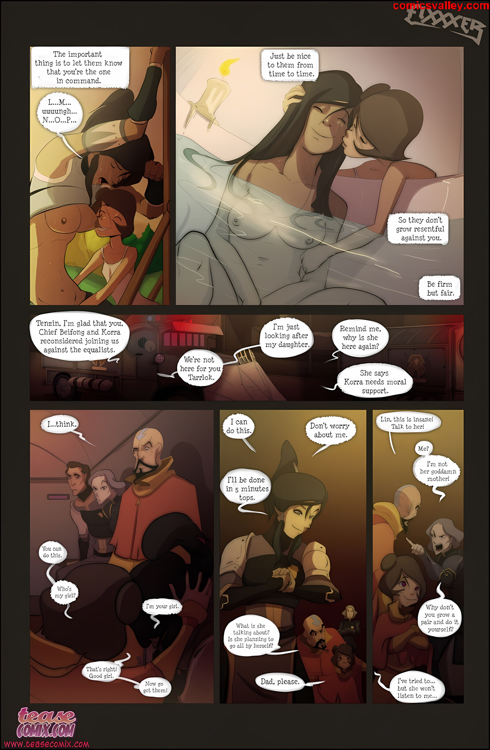 The Legend of Korra – Under my Thumb [Tease Comix], The Legend of Korra - Under my Thumb, page 33 of 68