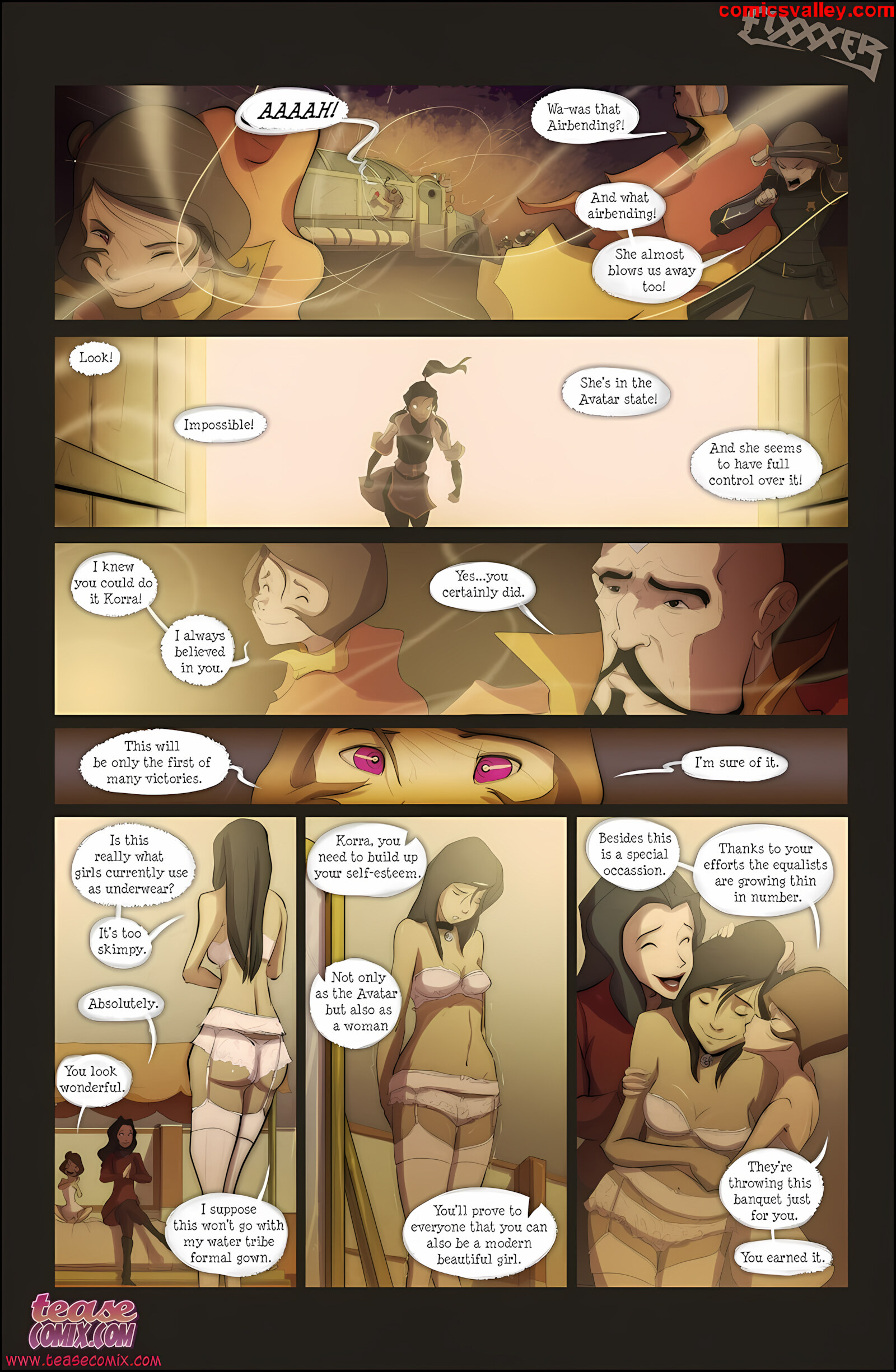 The Legend of Korra – Under my Thumb [Tease Comix], The Legend of Korra - Under my Thumb, page 36 of 68