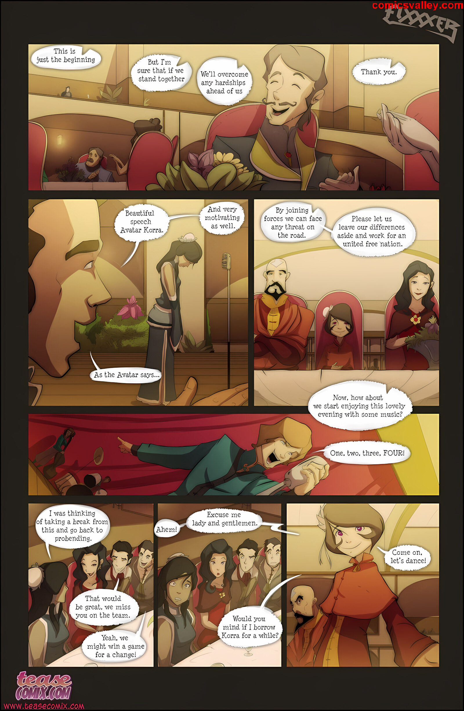 The Legend of Korra – Under my Thumb [Tease Comix], The Legend of Korra - Under my Thumb, page 38 of 68